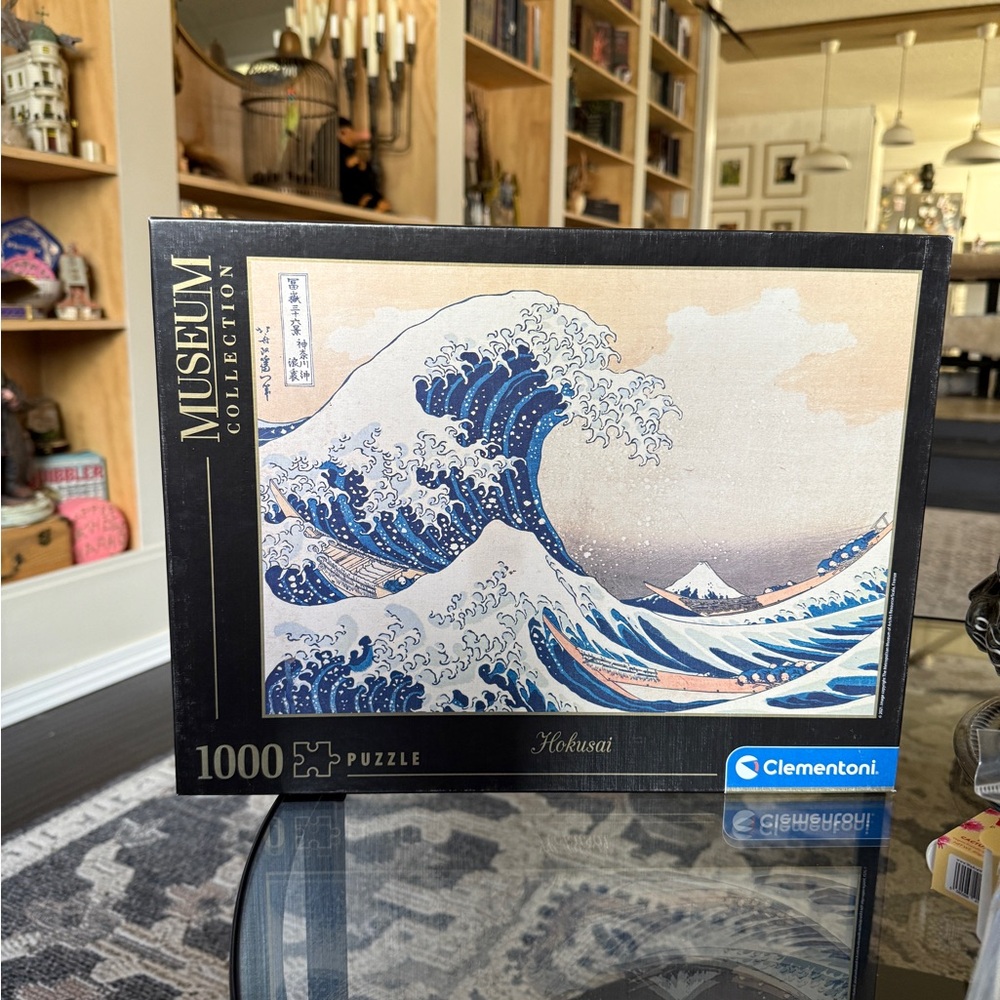 BOGo Museum Collection Hokusai Puzzle - Blue and White